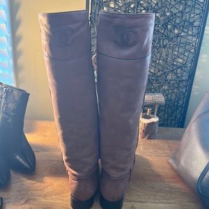 Chanel Boots. Size 10. Fits like a 9 1/2.